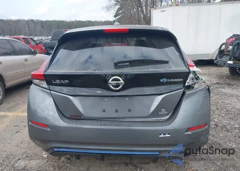 2021 Nissan Leaf S Plus 62 Kwh z USA, uszkodzony, nr VIN 1N4BZ1BVXMC552659
